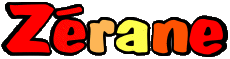 Vorname WEIBLICH - Frankreich Z Zérane 