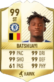Multimedia Videogiochi F I F A - Giocatori carte Belgio Michy Batshuayi 
