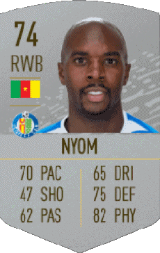 Multi Média Jeux Vidéo F I F A - Joueurs Cartes Cameroun Allan Nyom 