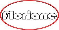 Vorname WEIBLICH - Frankreich F Floriane 