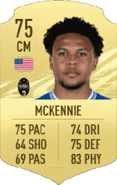 Multi Media Video Games F I F A - Card Players U S A Weston McKennie 