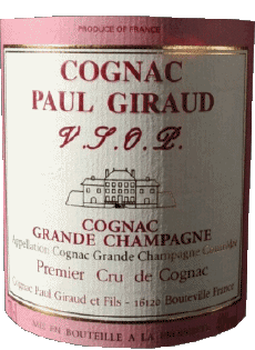 Drinks Cognac Paul Giraud 