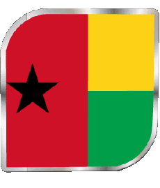 Fahnen Afrika Guinea Bissau Platz 