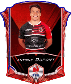 Sportivo Rugby - Giocatori Francia Squadra 2022 Antoine Dupont 