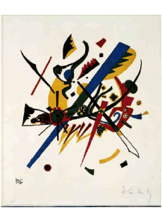 Umorismo -  Fun ARTE Pittore di artisti Wassily Kandinsky 