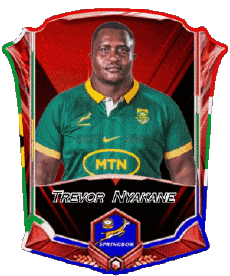Deportes Rugby - Jugadores Africa del Sur Equipo 2025 Trevor Nyakane 