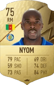 Multimedia Vídeo Juegos F I F A - Jugadores  cartas Camerún Allan Nyom 