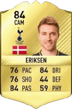 Multi Media Video Games F I F A - Card Players Denmark Christian Eriksen 