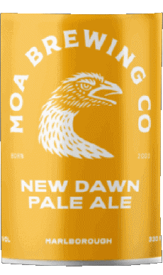 New Dawn pale ale-Boissons Bières Nouvelle Zélande Moa New Dawn pale ale