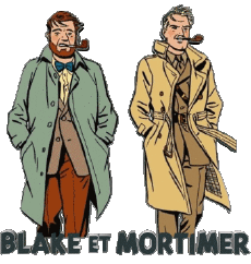 Multi Media Comic Strip Blake & Mortimer 
