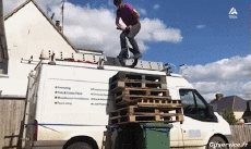 Humor -  Fun PEOPLE Unicycle Fail 