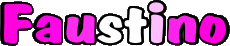Prénoms MASCULIN - Espagne F Faustino 