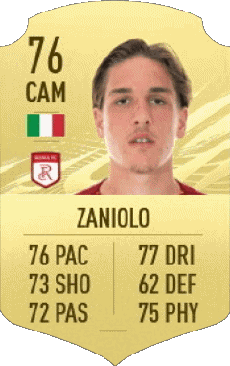 Multi Media Video Games F I F A - Card Players Italy Nicolò Zaniolo 