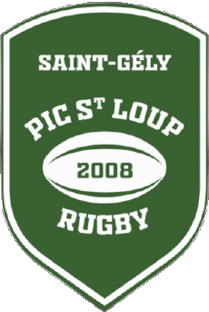 Sports Rugby Club France Logo Dept 34 Saint Gély Pic Saint Loup RC 