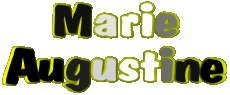 Nombre FEMENINO - Francia M Compuesto Marie Augustine 