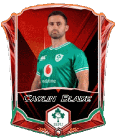 Sportivo Rugby - Giocatori Irlanda Squadra 2025 Caolin Blade 