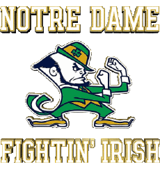 Deportes N C A A - D1 (National Collegiate Athletic Association) N Notre Dame Fighting Irish 