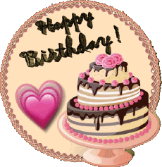 Messagi Inglese Happy Birthday Cakes 006 