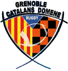 Deportes Rugby Club Francia Logo Dept 38 Grenoble Catalans Domène 