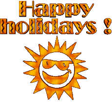 Mensajes Inglés Happy Holidays Fondo transparente 04 