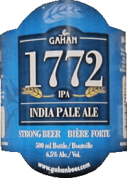 Bebidas Cervezas Canadá Gahan 