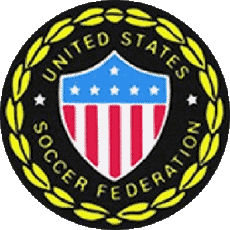 Logo 1984-Sport Fußball - Nationalmannschaften - Ligen - Föderation Amerika USA 