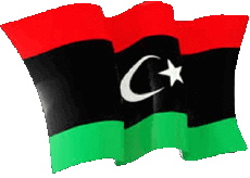 Banderas África Libia Forma 01 