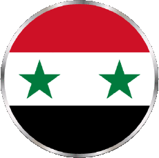 Flags Asia Syria Round 
