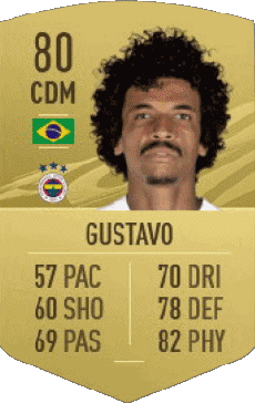 Multi Media Video Games F I F A - Card Players Brazil Luiz Gustavo Dias 