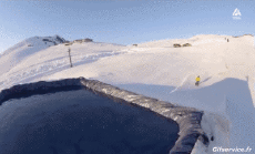 Humour - Fun Sports Ski Water Slide Fun Win 