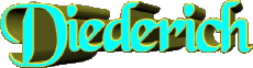 Prénoms MASCULIN - Allemagne D Diederich 