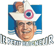 Multimedia Filme Frankreich Louis de Funès Le petit baigneur - Logo 