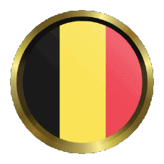 Flags Europe Belgium Round - Rings 