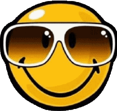 Messages Emoticônes Lunettes de Soleil 