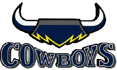 1995-Sports Rugby Club Logo Australie North Queensland Cowboys 1995