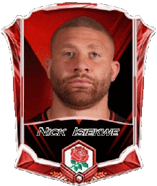 Deportes Rugby - Jugadores Inglaterra Equipo 2025 Nick Isiekwe 