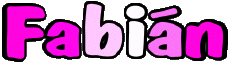 Vorname MANN  - Spanien F Fabián 