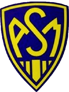 1970 - 2004-Sports Rugby Club Logo France Clermont Auvergne ASM 1970 - 2004