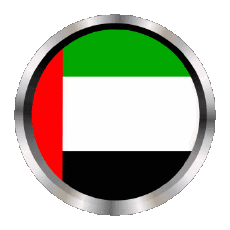 Drapeaux Asie Emirats Arabes Unis Rond - Anneaux 