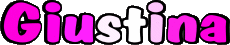 Prénoms FEMININ - Italie G Giustina 