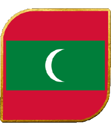 Fahnen Asien Malediven Platz 