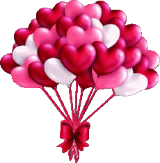 Nachrichten Englisch Happy Birthday Balloons - Confetti 009 