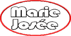 Nombre FEMENINO - Francia M Compuesto Marie Josée 