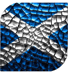 Bandiere Europa Scozia Quadrato 