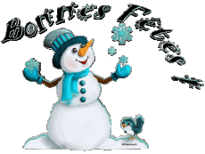 Nachrichten Französisch Bonnes Fêtes (Noël) Série 06 