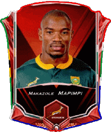 Sports Rugby - Players South Africa Team 2022 Makazole Mapimpi 