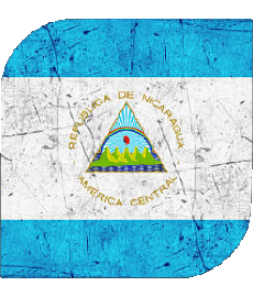 Banderas América Nicaragua Plaza 