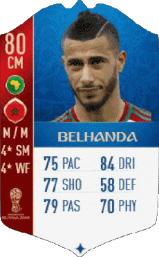 Multi Media Video Games F I F A - Card Players Morocco Younès Belhanda 