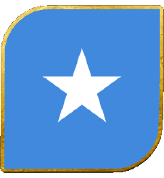 Flags Africa Somalia Square 