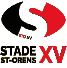 Sports Rugby Club France Logo Dept 31 Stade St-Orens XV 